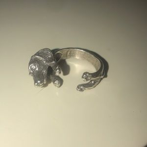 Adjustable dog ring